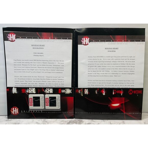 Holiday Heart Movie Press Kit Showtime 2000 Ving Rhames Alfre Woodard - Picture 5 of 9
